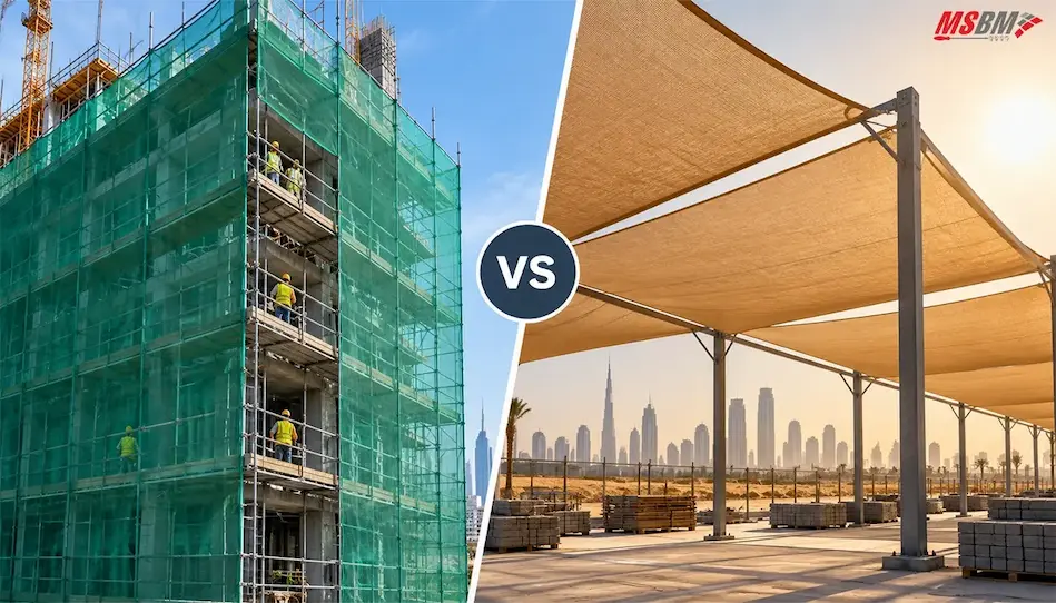 Scaffolding Safety Net vs Shade Net